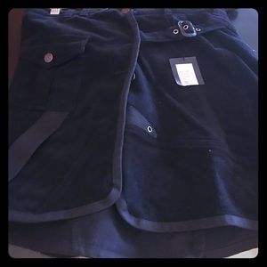 Burberry corduroy skirt size 10 new with tags